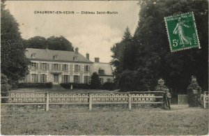 CPA chaumont-en-vexin chateau saint-martin (1208040) 