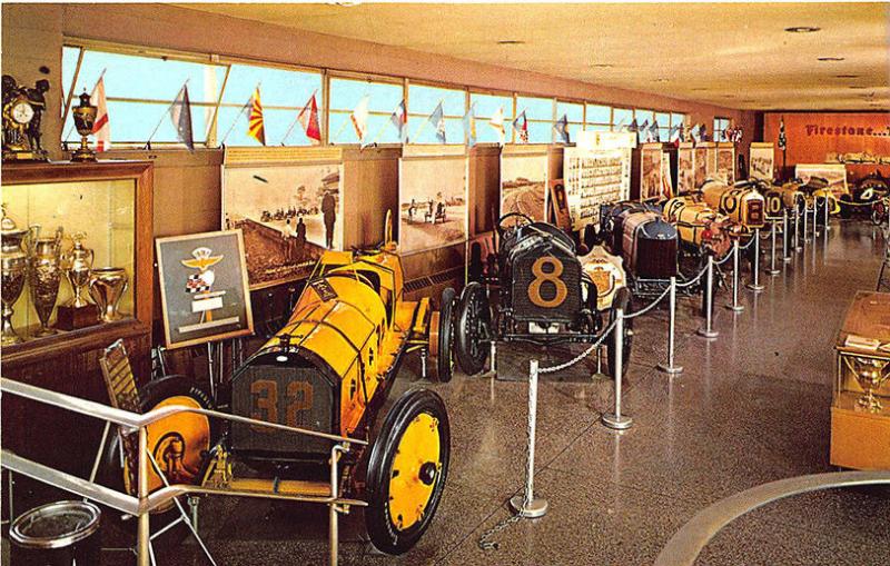 Indianapolis IN 500 Motor Speedway Museum SP. 1 Postcard