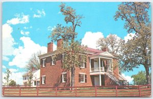 Appomattox Court House VA Historic 1964 Visitor Center Postcard