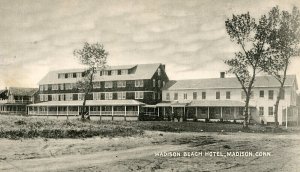 Postcard 1948 View of Madison Beach Hotel in Madison, CT.        Y9