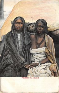 US5392 femmes du doudan woman types folklore real photo sudan africa