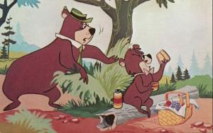 American Animated Cartoon Character YOGI BEAR, Hanna Barbera (1960s)