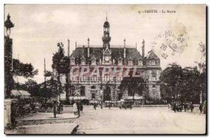 Old Postcard Pantin The Mayor