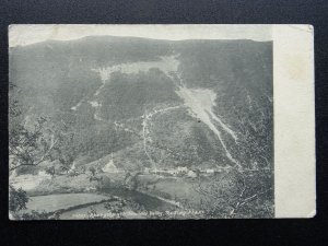 Wales Cymru Rheildol Valley ABERYSTWYTH - THE STAG on Hillside c1903 Postcard