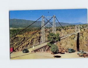 Postcard Royal Gorge Bridge, Cañon City, Colorado