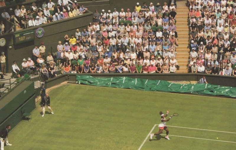 Wimbledon Centre Court Tennis Grounds Roof Extension Postcard