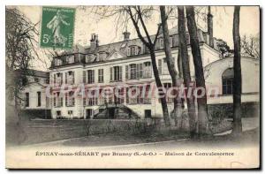Postcard Old Epinay Sous Senart Brunoy By Maison De Convalescence
