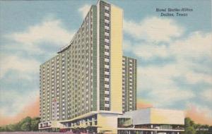 Texas Dallas Hotel Statler-Hilton Curteich