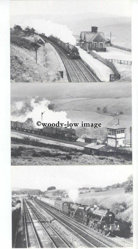 ry1388 - Settle & Carlisle Line - 6 Railway Postcards & Information Folder