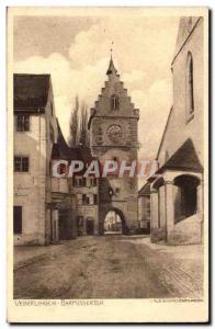 Postcard Old Ueberlingen Barfvssertor