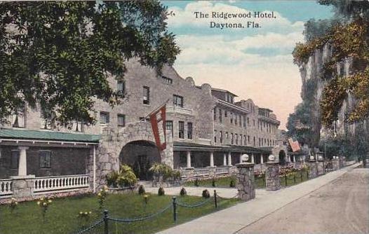 Florida Daytona Ridgewood Hotel 1918