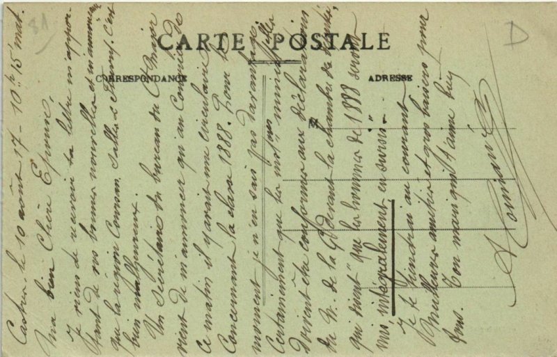 CPA CASTRES Jardin Frascaty (1087503)