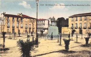 BR40994 Rivesaltes monument et place marechal joffre     France