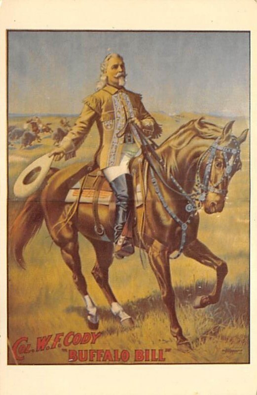 Buffalo Bill on a horse Buffalo Bill Unused 