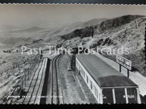 c1934 RP - Snowdon Train at Summit Station