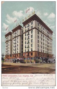 Exterior, Hotel Lankershim, Los Angeles, California, PU-1909