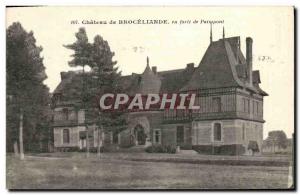 Old Postcard Paimpont En Foret Chateau de Broceliande