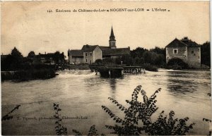 CPA Env. de CHATEAU-du-LOIR - NOGENT-sur-LOIR - L'Ecluse (299386)