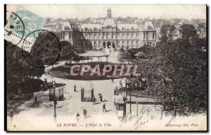 Le Havre - The Hotel de Ville - Old Postcard