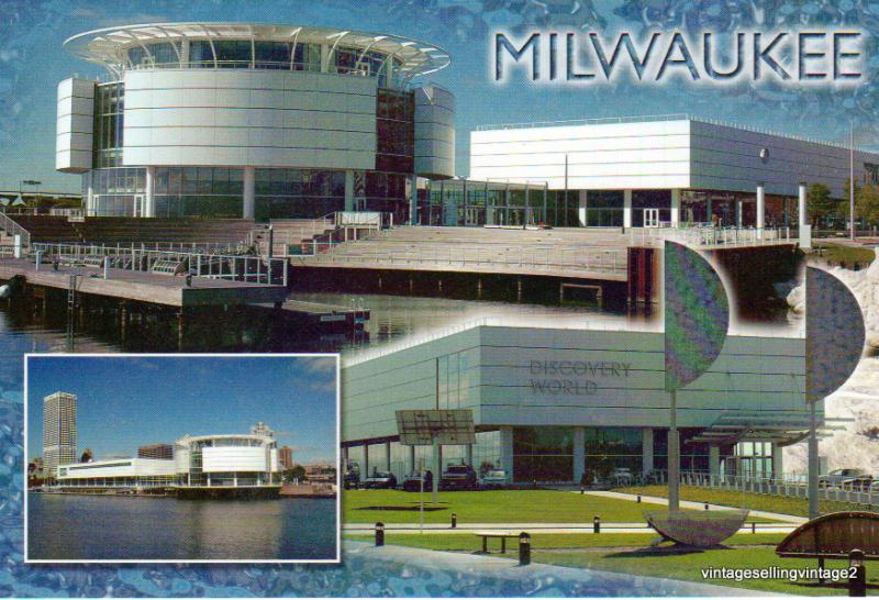 21 pc Lot Milwaukee, WI. WISCONSIN, 19 /4x6 Chrome - 2 /3.5x5.5 Postcards