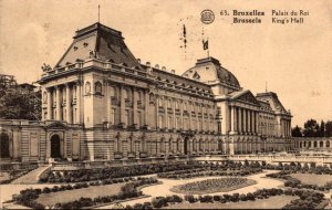 Belgium Brussels Palais du Roi King's Hall 1933