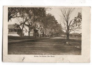 Postcard Avenue Fort Bayard New Mexico