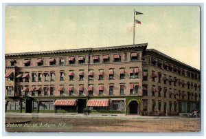 c1910's Osborne Hotel Scene Auburn New York NY Unposted Antique Postcard 