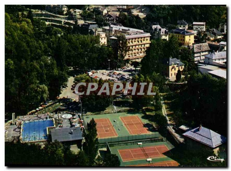 Postcard Modern Brides les Bains Savoie the establishment Thermal Pool and te...