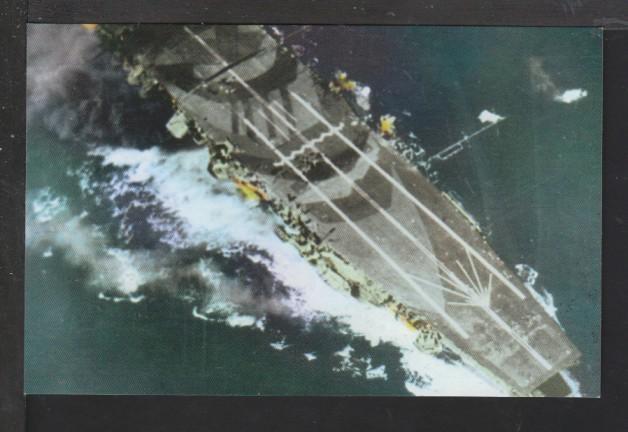Hiryu,Japanese Aircraft Carrier Postcard 