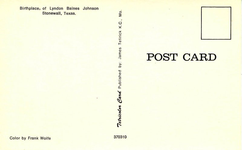 TX - Stonewall. Lyndon B. Johnson Birthplace