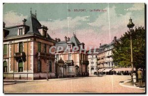 Old Postcard Belfort La Prefecture