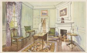 8965 Martha Washington's Sitting Room, Mount Vernon, Virginia 1934