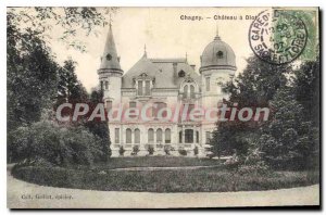 Postcard Old Chagny Chateau has Diot