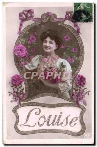 Old Postcard Louise Surname