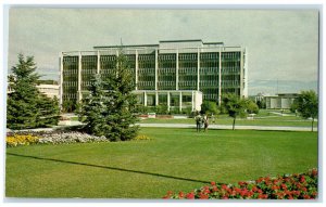 c1950's Library Building University of Calgary, Calgary Alberta Canada Postcard