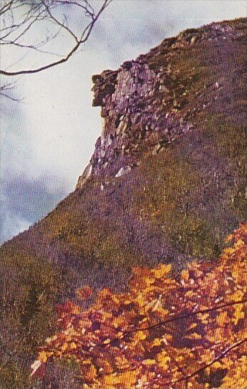 Old Man Of The Mountains White Mountains New Hampshire