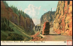 East Entrance Golden Gate, Yellowstone National Park