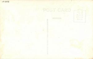 Angola Indiana Autos 1940s Congregational Church RPPC real photo Cook 7634