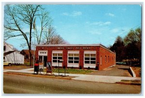 c1960 US Post Office Exterior Building East Haven Connecticut Vintage Postcard