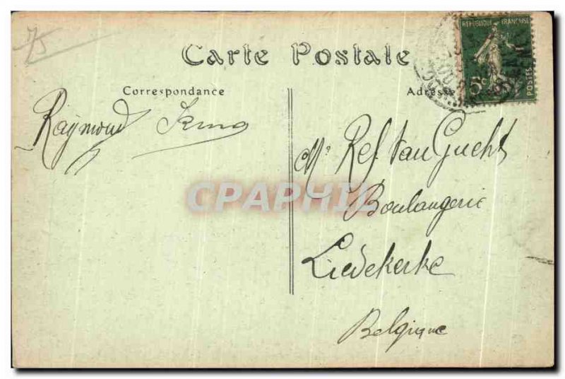 Old Postcard Paris Luxembourg Palace