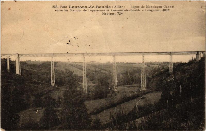 CPA Pont Louroux de Bouble Ligne de MONTLUCON-Gannat (683091)