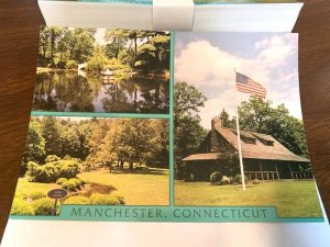 Postcard Lot of 50 - 4 x 6 Manchester, Connecticut multi views. Uncirculated. A1