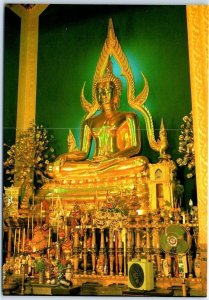 M-52897 An image of Lord Buddha in Wat Benchamaborpit Temple Bangkok Thailand