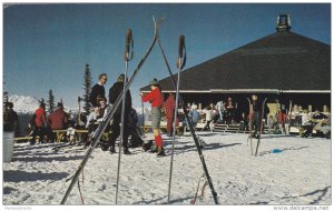 Snow Skiing , Whistler Mountain , B.C. , Canada , 50-60s