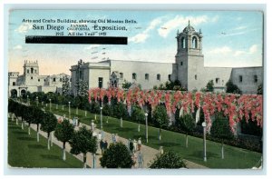 1915 Panama-California Exposition San Diego California CA Antique Postcard 