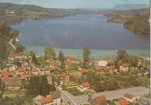 BF19738 charavines les bains vue generale isere france front/back image