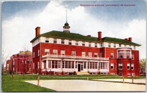 VINTAGE POSTCARD QUADRANGLE CLUB AT THE UNIVERSITY OF CHICAGO