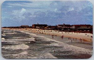 Myrtle Beach South Carolina 1960s Postcard Seashore Resort beach Ocean