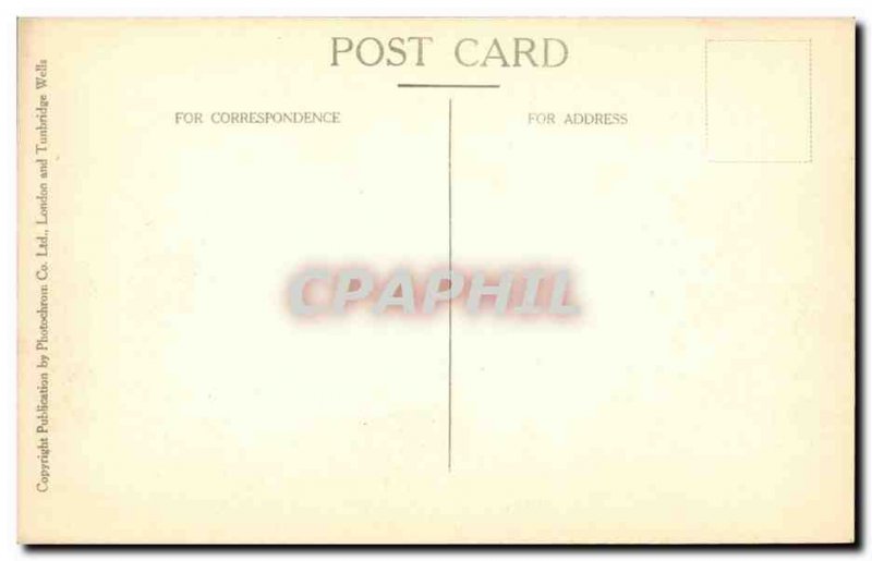 Britain Old Postcard W Bournemouth Beach