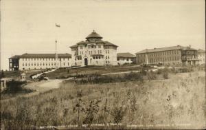 Hot Springs SD National Sanitarium c1910 Real Photo Postcard